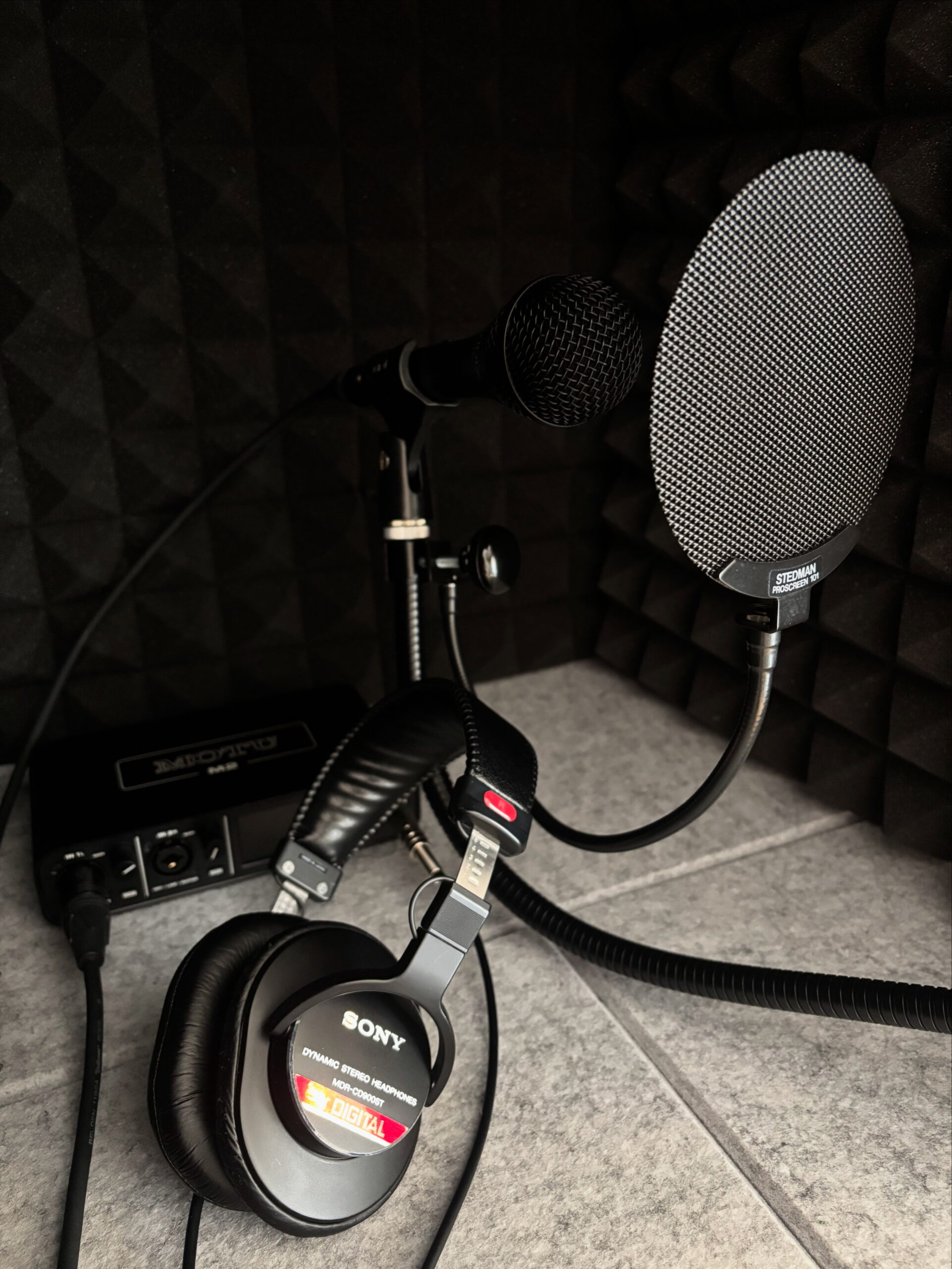 宅録風景をご紹介