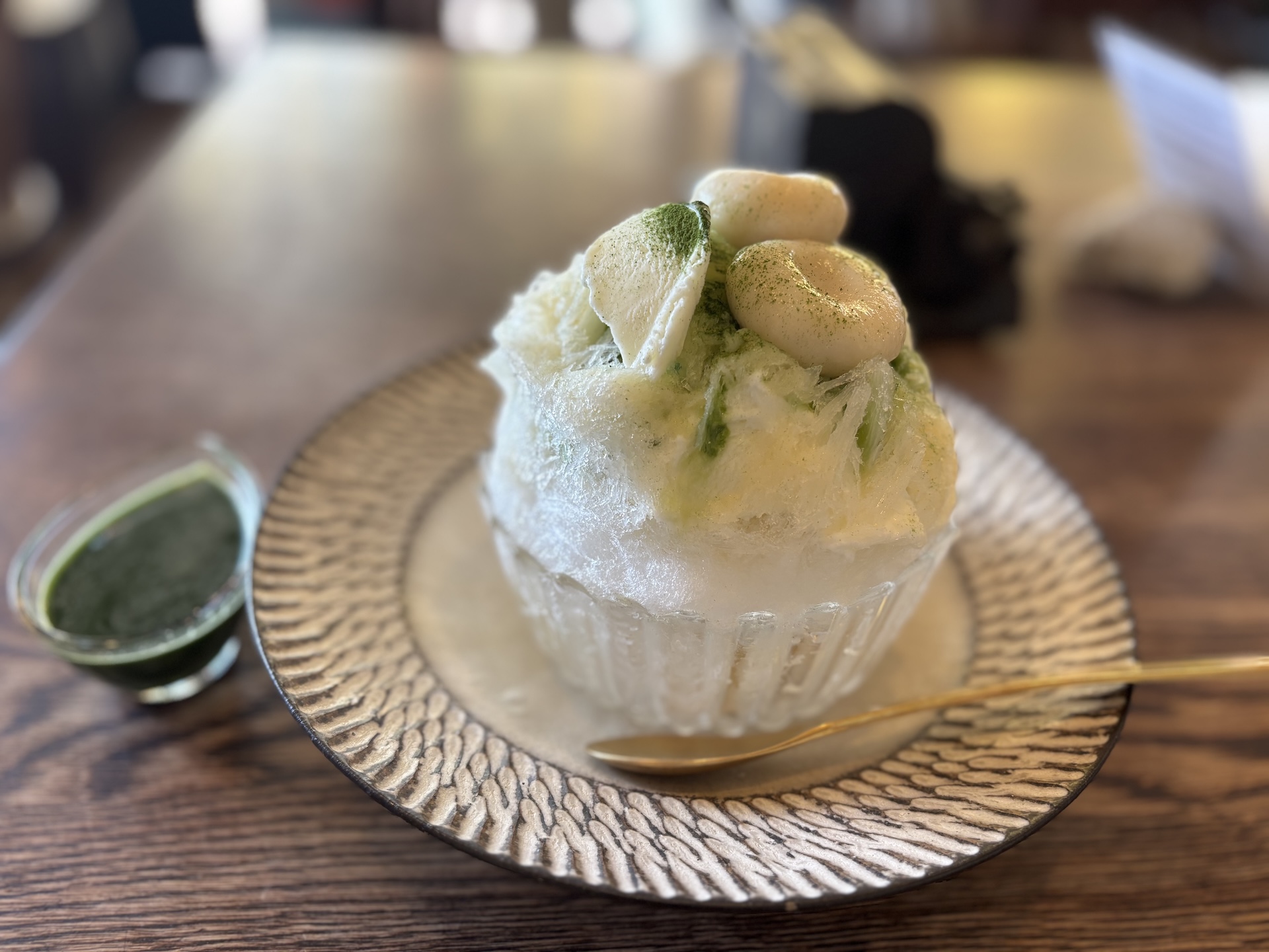 夏の終わりにかき氷